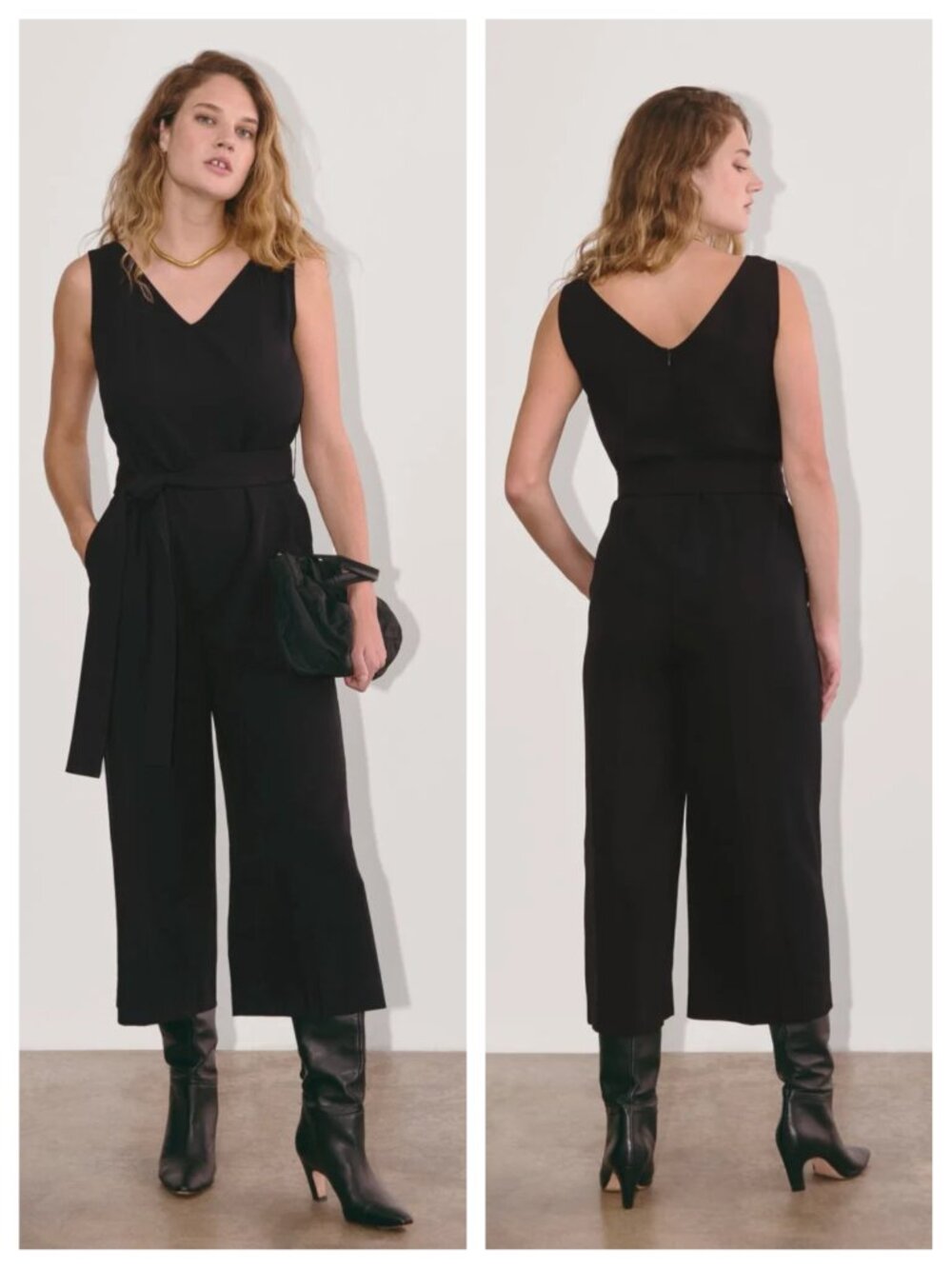 Everlane The Ultimate Jumpsuit 6 Black